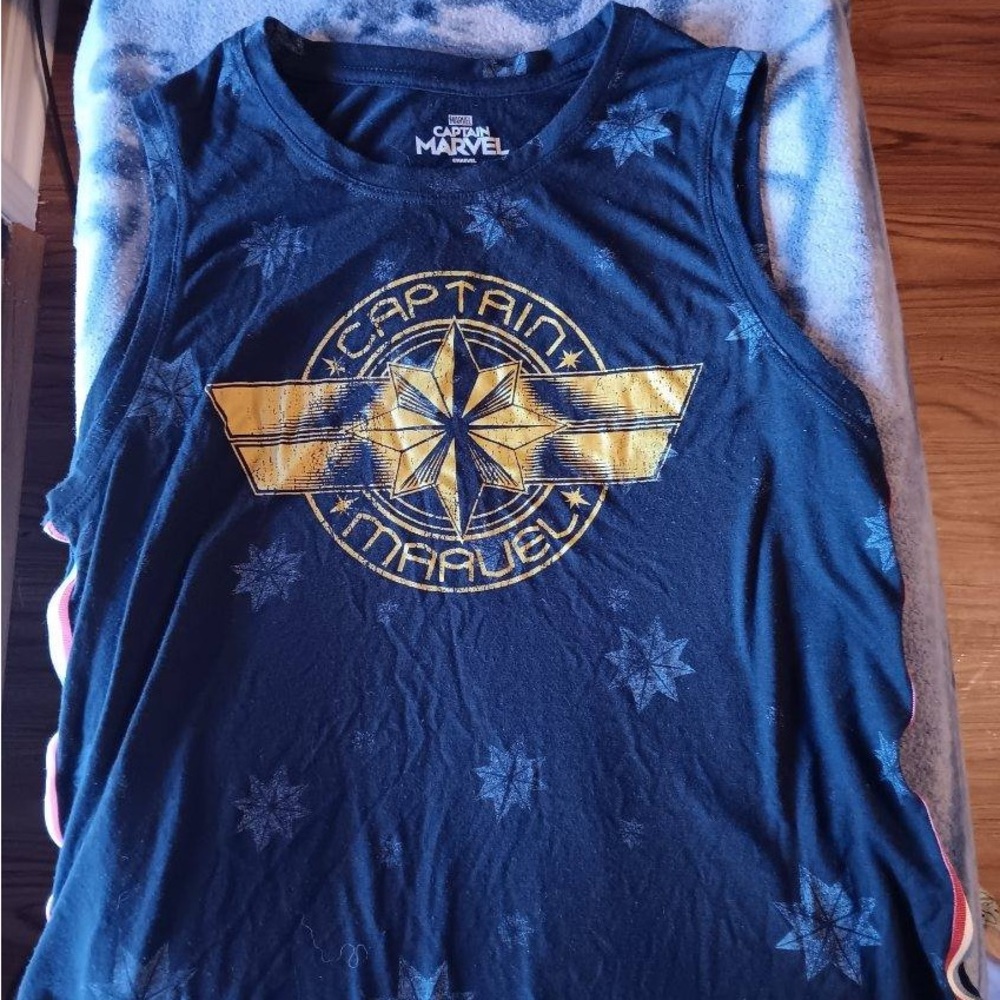 Captain Marvel Tank Top